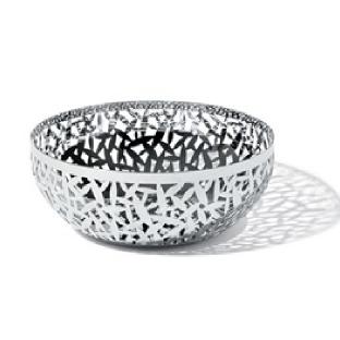 MSA04/29 - CACTUS! design CSA , Marta Sansoni Open-work fruit bowl in 18/10 stainless steel.
