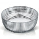 design Pierre Charpin Fruit bowl in 18/10 stainless steel.